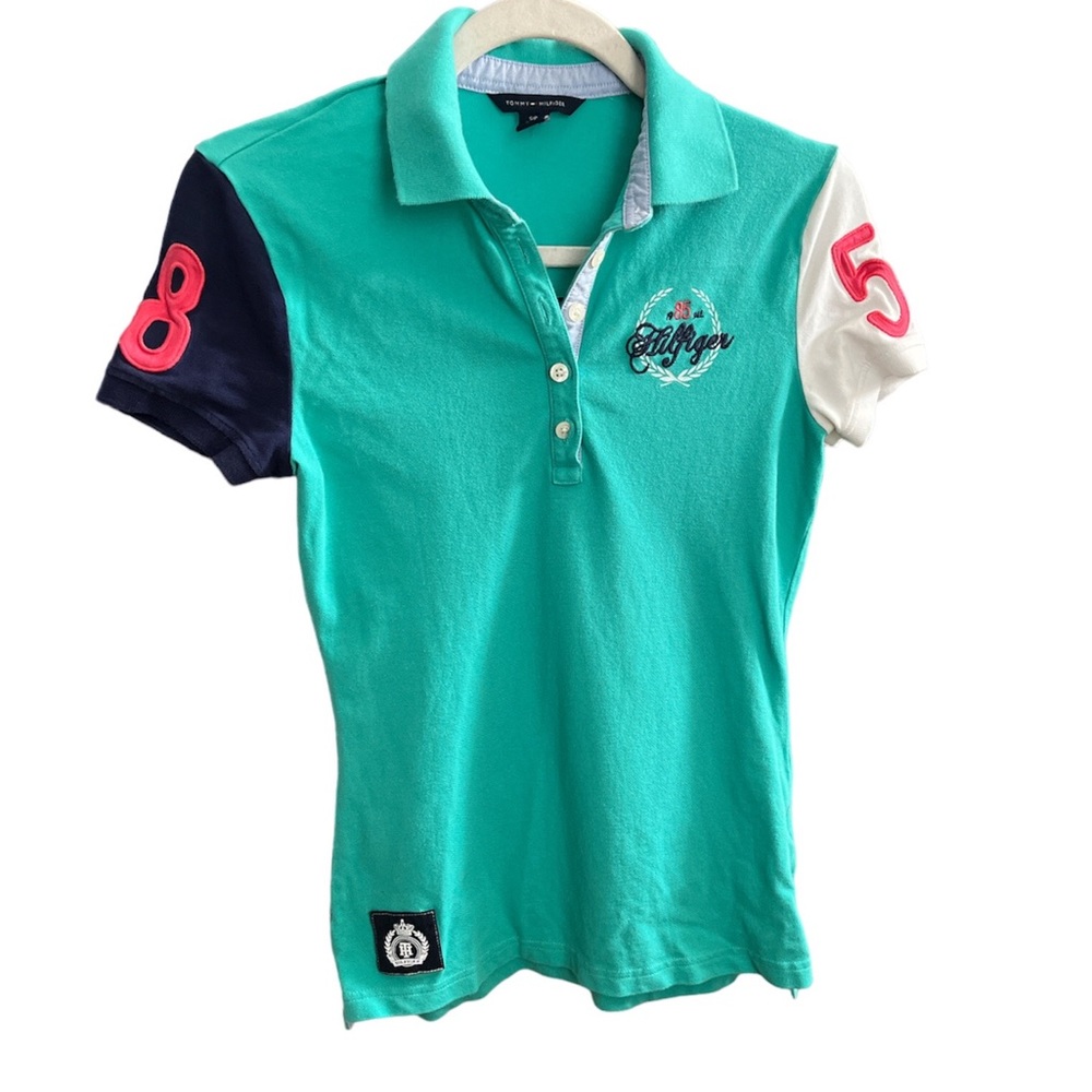 Tommy Hilfiger polo shirt size small - Picture 2 of 5